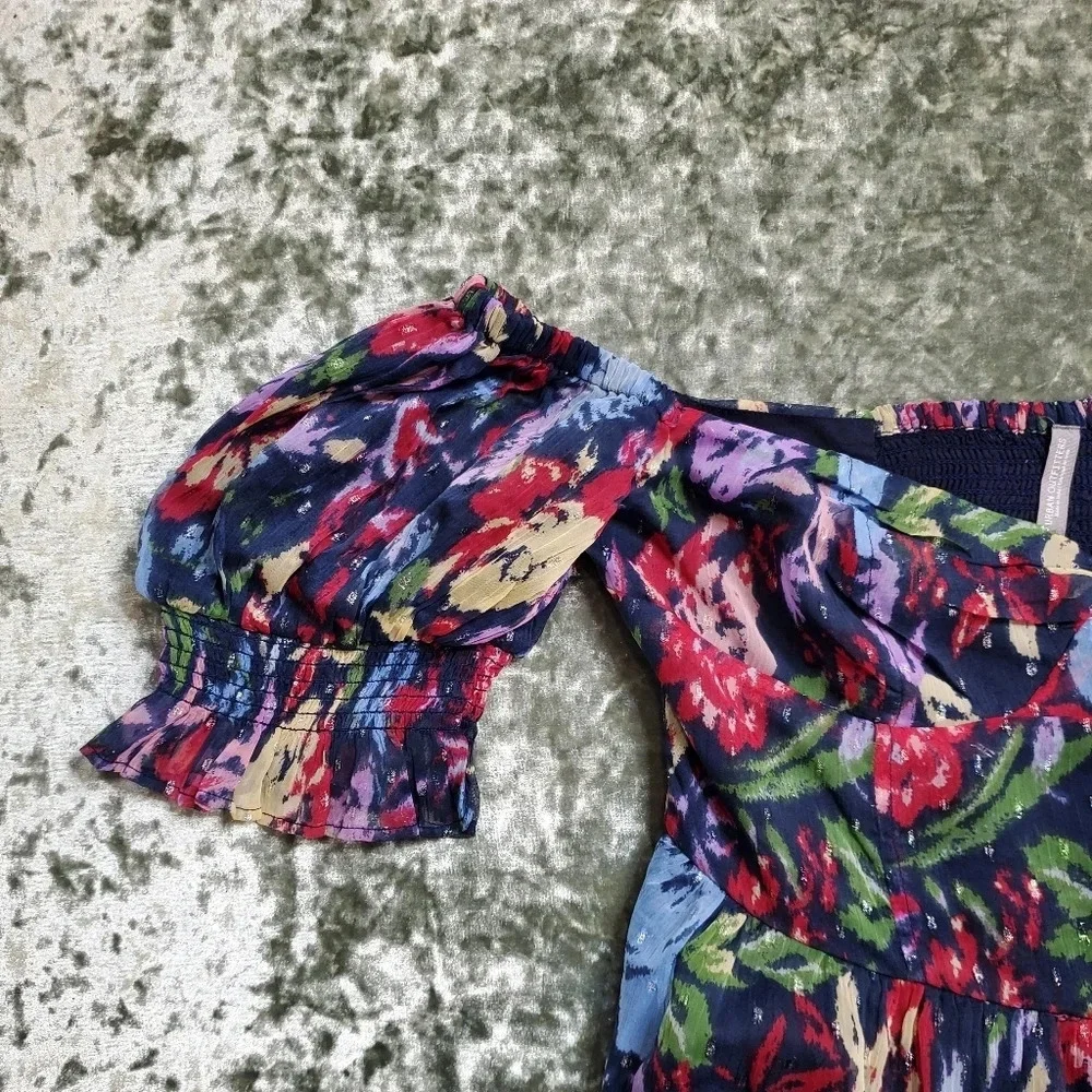 Urban Outfitters‎ Off The Shoulder Floral Dress